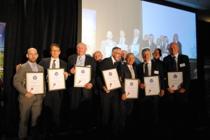 Peter (far right) with the other award winners